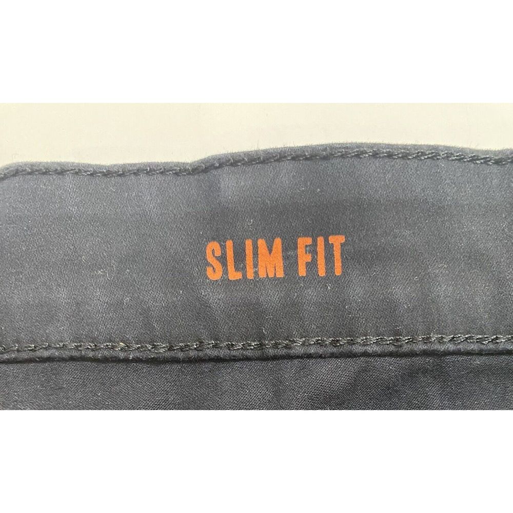 DOCKERS Alpha Khaki Black Slim Fit Supreme Flex Chino Men's Size Pants 34x29 - Picture 7 of 12